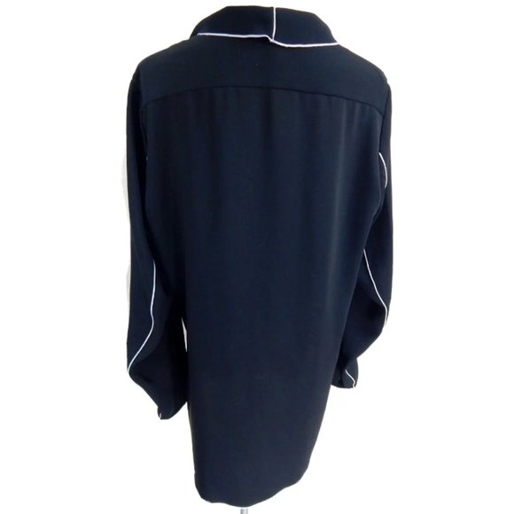 Babaton Aritzia Rena Blouse Black - Picture 4 of 4